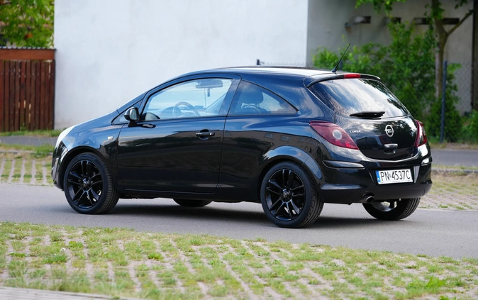 Opel Corsa cena 15498 przebieg: 205500, rok produkcji 2012 z Konin małe 277
